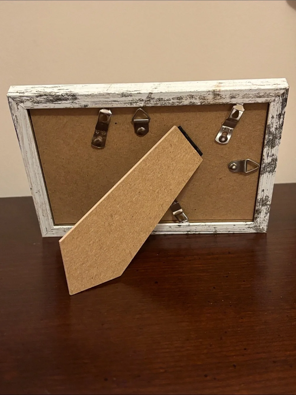 Handcrafted Sea Glass Nativity Scene Art – White Rustic Wood Frame
